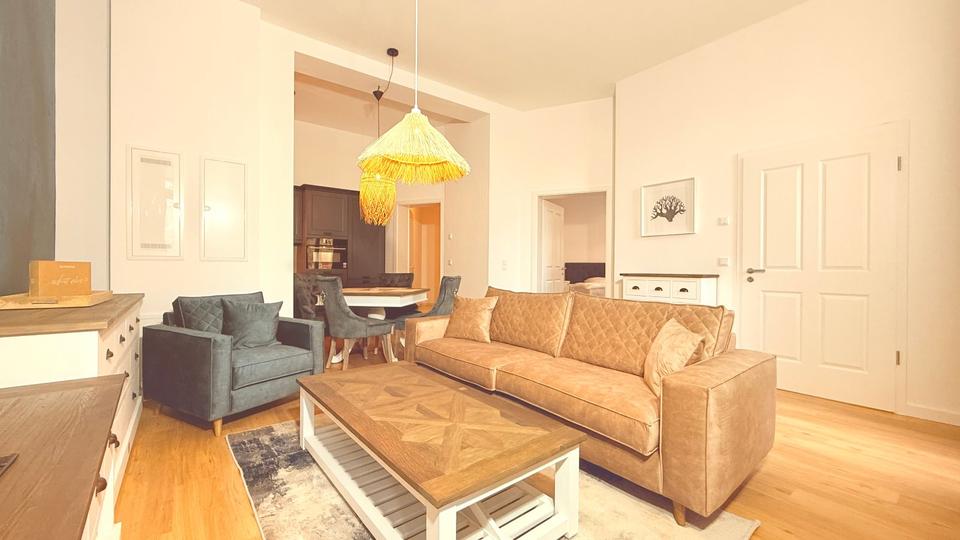 Vollmöblierte 65 m² 2-Zimmer-Wohnung + Balkon +EBK (Sellin Rügen) 2 zimmer