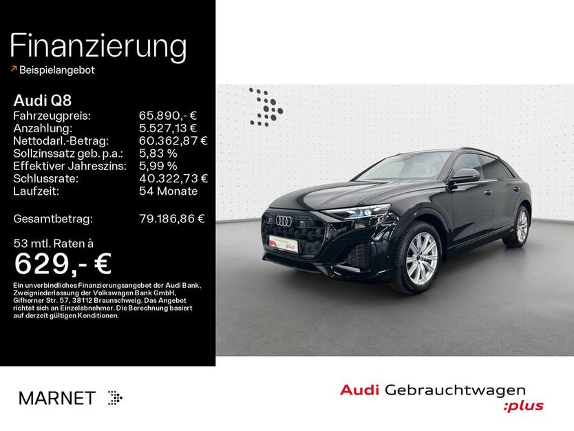 Audi Q8 21.716 km 65.890 € Bad Nauheim 61231