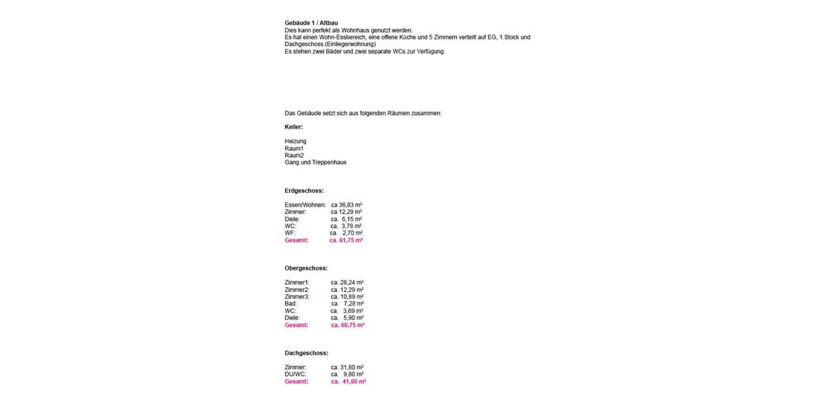 Reihenhaus Dachau - 11 Zimmer, 350 m&sup2;, 8.000&euro; | Angebot:25161970