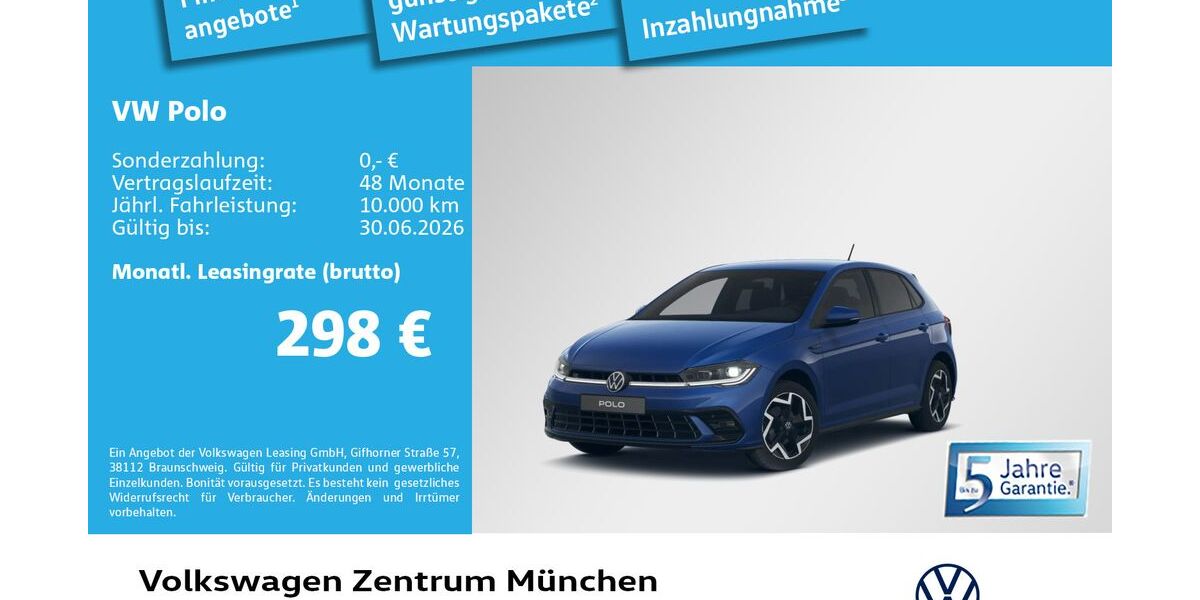 VW Polo 3.000 km 27.481 &euro; München 80687
