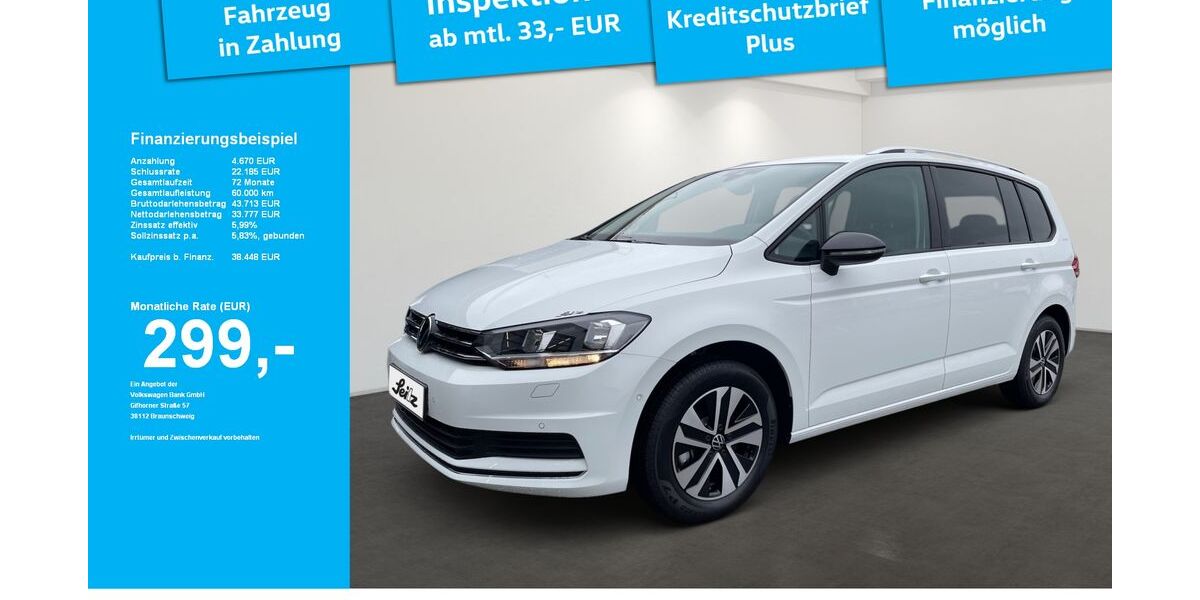 VW Touran 6.000 km 38.448 &euro; Leutkirch 88299