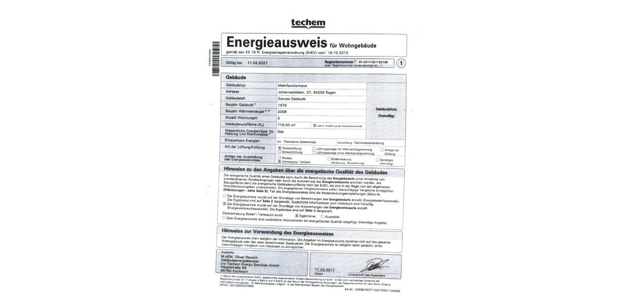 Dachgeschoßwohnung Regen - 3 Zimmer, 107 m&sup2;, 199.000&euro; | Angebot:26150156