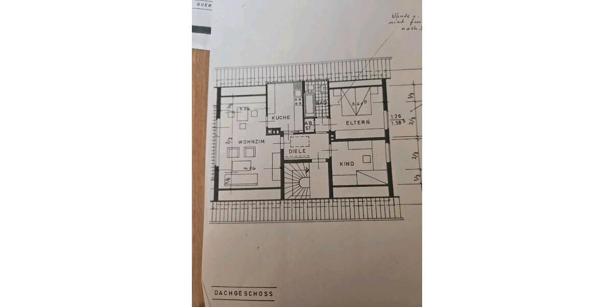 Dachgeschoßwohnung Vlotho - 3 Zimmer, 65 m&sup2;, 670&euro; | Angebot:26396533