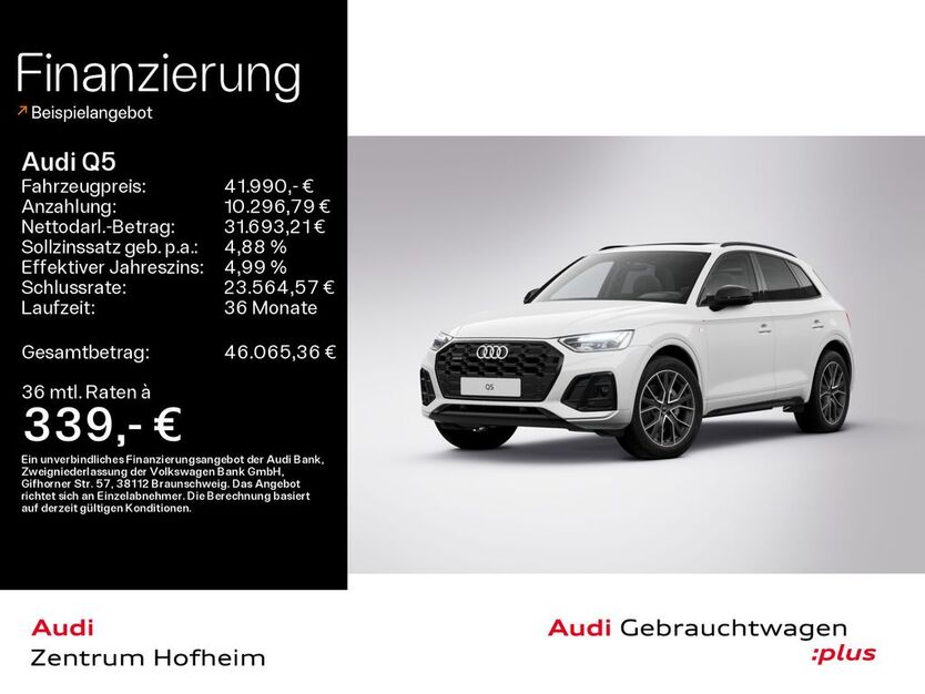 Audi Q5 83.555 km 41.990 € Hofheim 65719