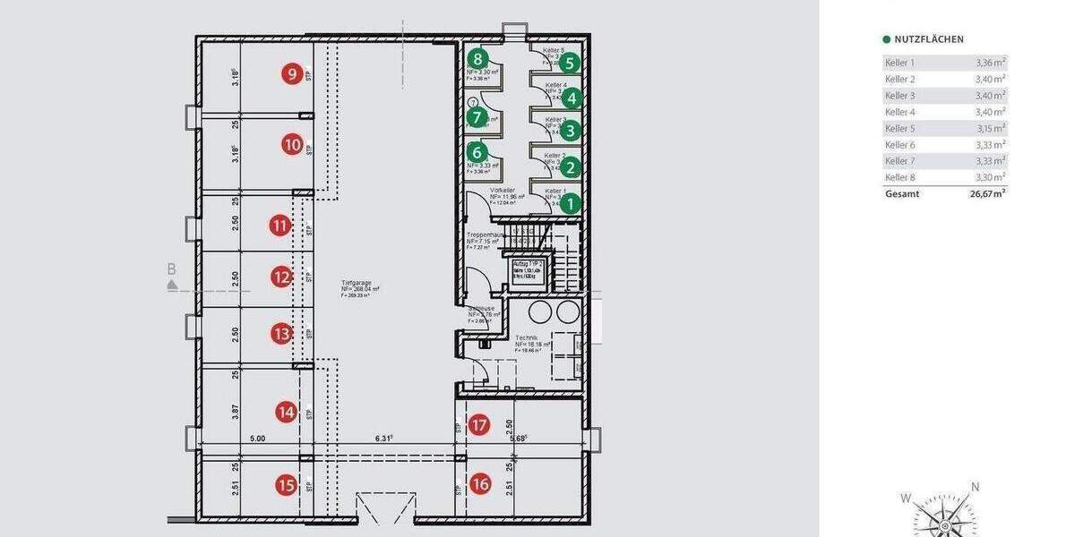 Etagenwohnung Schwandorf Kruckental - 3 Zimmer, 107 m&sup2;, 499.500&euro; | Angebot:26204215