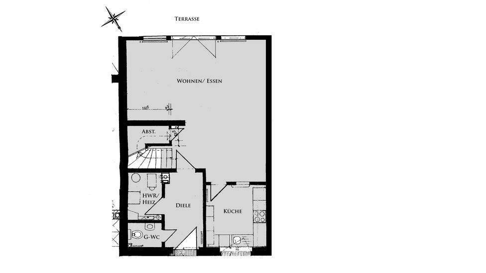 Reihenmittelhaus Bad Zwischenahn Ohrwege - 4 Zimmer, 349.000&euro; | Angebot:25606762