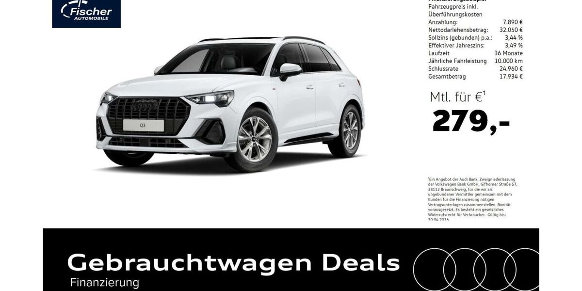 Audi Q3 17.872 km 39.940 &euro; Neumarkt 92318