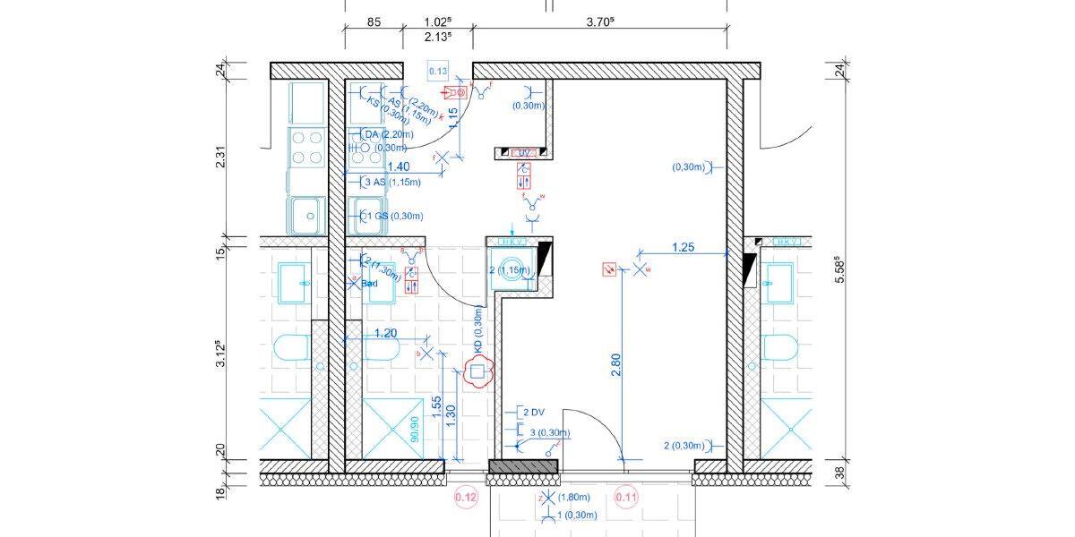 Erdgeschoßwohnung Neuruppin - 1 Zimmer, 35 m&sup2;, 595&euro; | Angebot:26193633