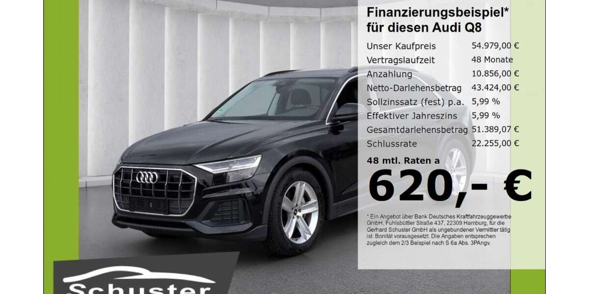 Audi Q8 35.248 km 54.280 &euro; Ruhstorf 94099