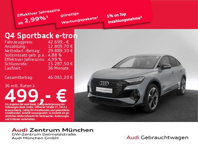 Audi Q4 e-tron 29.601 km 42.699 &euro; München 80935