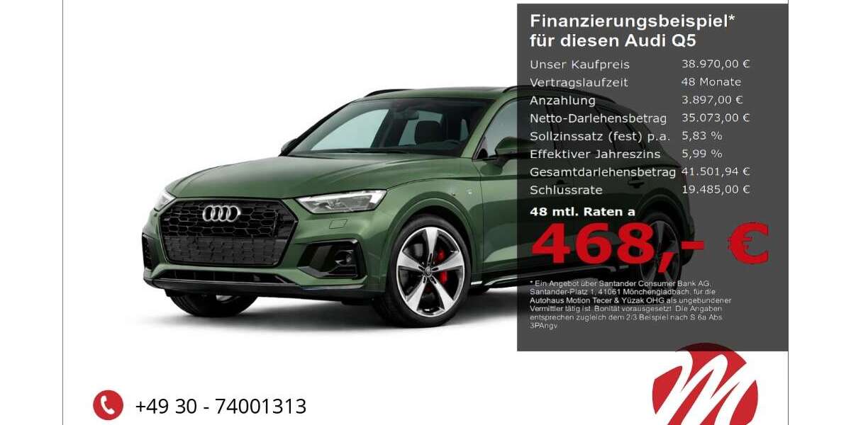 Audi Q5 35.390 km 38.970 &euro; Berlin 12305