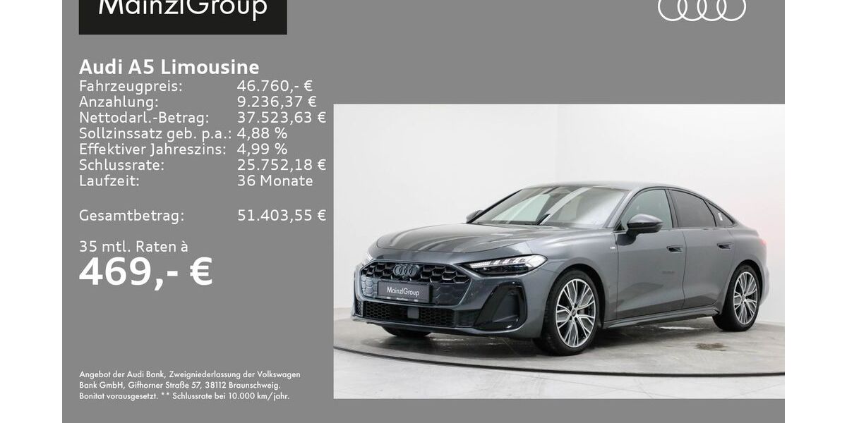 Audi A5 10.000 km 46.760 &euro; Feldkirchen/Westerham 83620