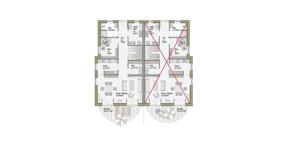 Doppelhaushälfte Toppenstedt - 5 Zimmer, 161 m&sup2;, 1.800&euro; | Angebot:25476123