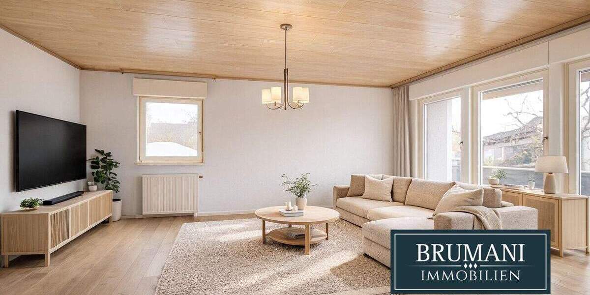 BRUMANI | Großzügige 6,5-Zimmer-Wohnung mit Wintergarten, Balkon und zwei Stellplätzen in Ettenheim 6 zimmer