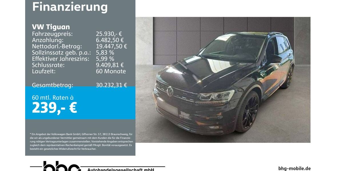 VW Tiguan 75.772 km 25.930 &euro; Ettlingen 76275