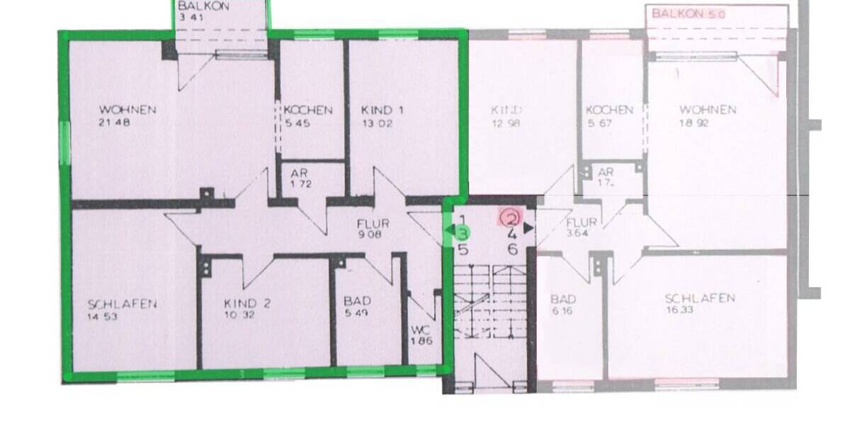 Etagenwohnung Regen - 4 Zimmer, 85 m&sup2;, 165.000&euro; | Angebot:25928310