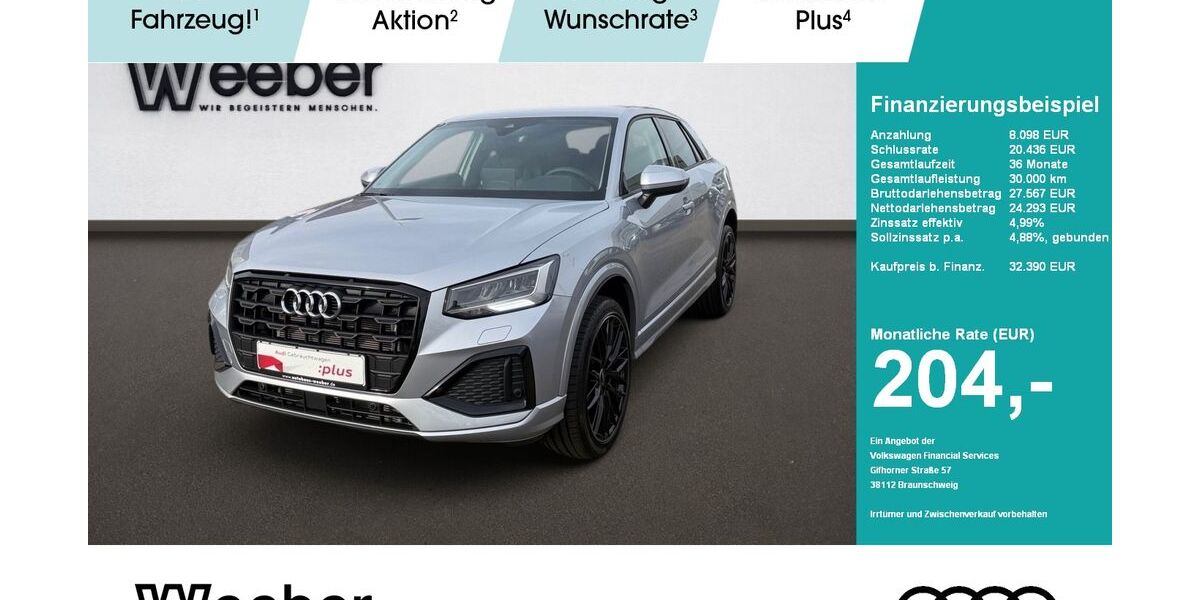Audi Q2 4.558 km 32.390 € Weil der Stadt 71263