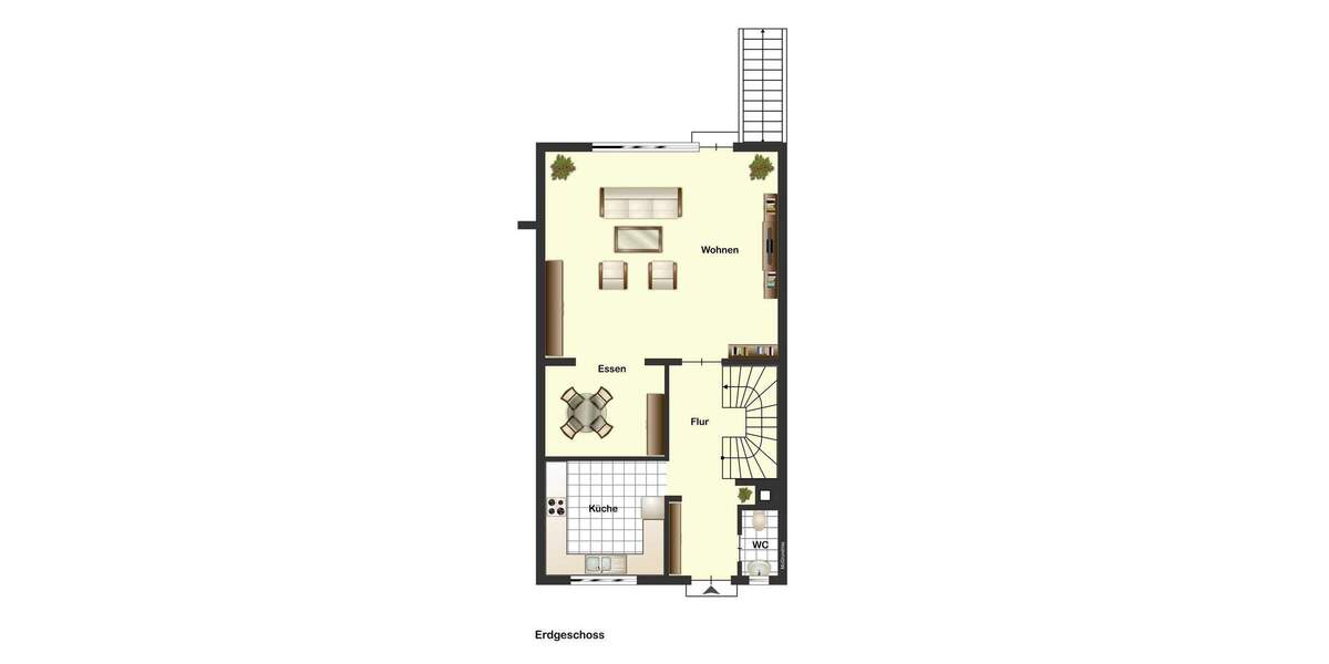 Reihenmittelhaus Grenzach-Wyhlen Grenzach - 4 Zimmer, 104 m&sup2;, 370.000&euro; | Angebot:25669821