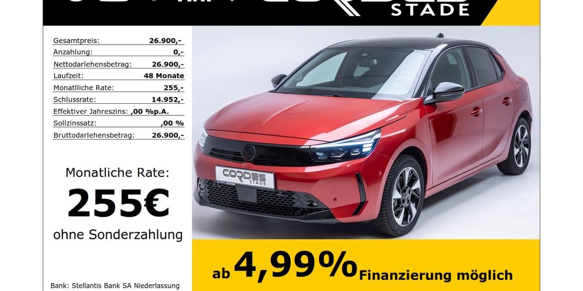 Opel Corsa 14.620 km 26.900 &euro; Stade 21680