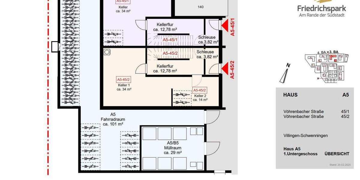 Etagenwohnung Villingen-Schwenningen Villingen - 5 Zimmer, 144 m&sup2;, 820.050&euro; | Angebot:25701431