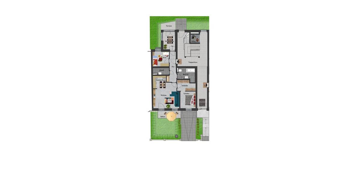 Etagenwohnung Chemnitz Kaßberg - 3 Zimmer, 88 m&sup2;, 1.180&euro; | Angebot:26015787