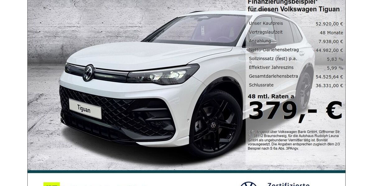 VW Tiguan 9.500 km 51.000 &euro; Leuna 06237