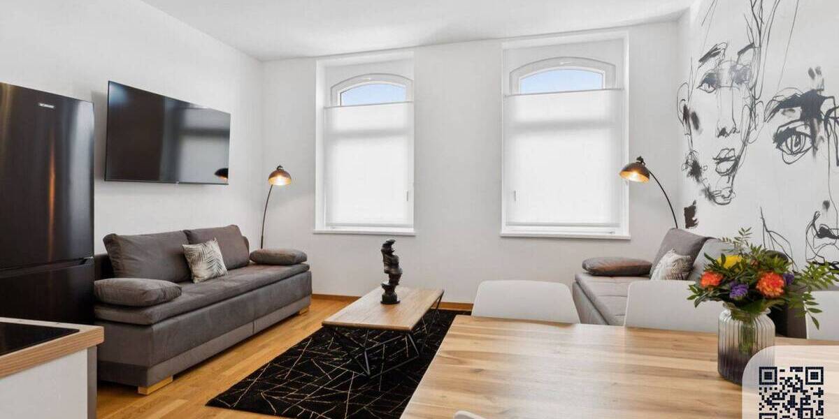 Etagenwohnung Leipzig Zentrum-Ost - 2 Zimmer, 1.379&euro; | Angebot:26701826