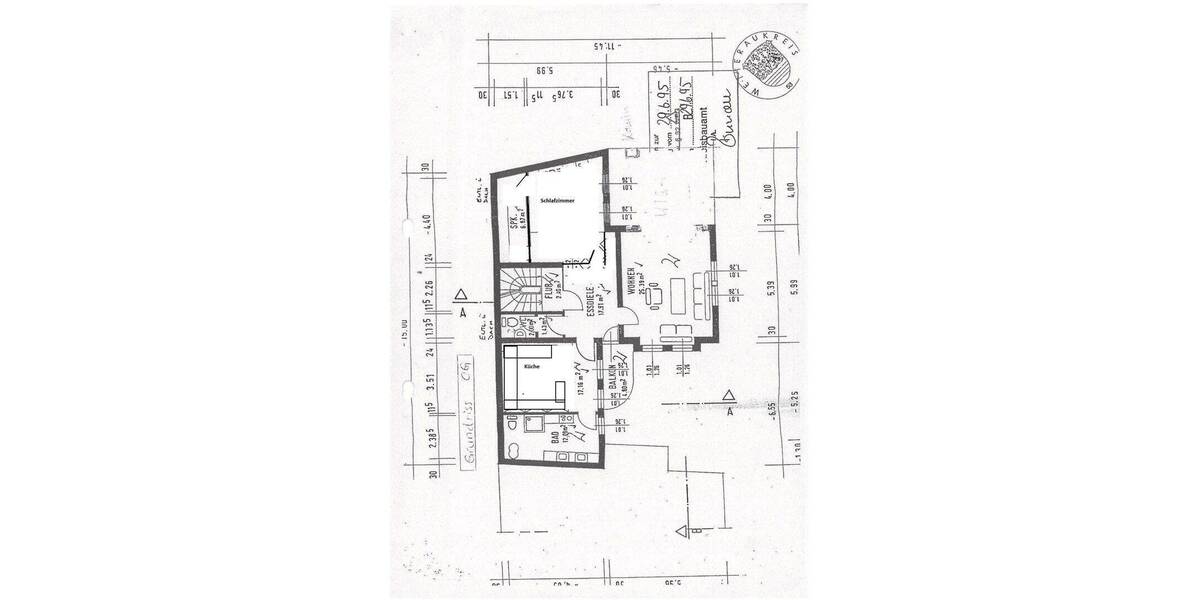 Etagenwohnung Dauernheim Dauernheim - 4 Zimmer, 116 m&sup2;, 950&euro; | Angebot:26846996