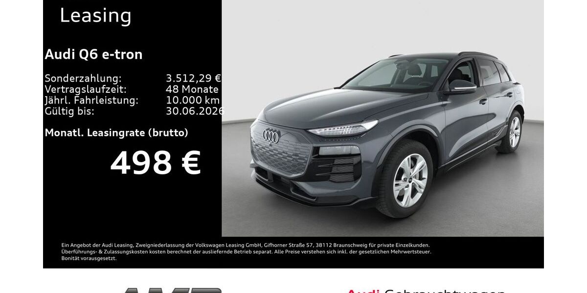 Audi Q6 e-tron 7.640 km 52.380 &euro; Borna 04552