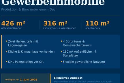 Gewerbeobjekt Oelde - 2.900&euro; | Angebot:26511303
