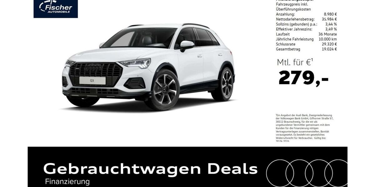Audi Q3 6.012 km 44.980 &euro; Neumarkt 92318