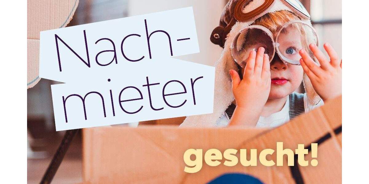 Nachmieter gesucht für gemütliche 4-Zimmer-Wohnug in ruhiger Lage mit Balkon! 4 zimmer