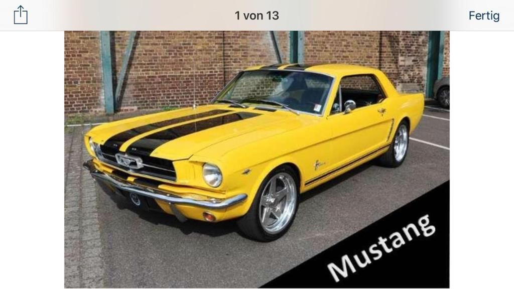 Ford Mustang 99.999 km 31.890 &euro; Nordhausen 99734