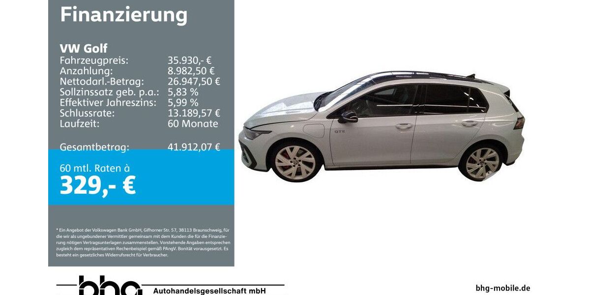 VW Golf 20.627 km 35.930 &euro; Balingen 72336