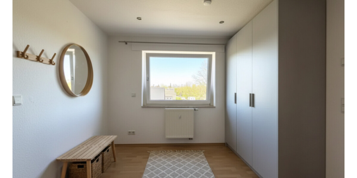 Helle 2-Zimmer-Wohnung im Dachgeschoss eines gepflegten Dreifamilienhauses! 2 zimmer