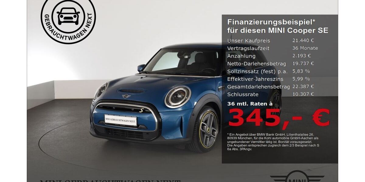 Mini Cooper SE 35.698 km 20.740 &euro; Aachen 52078