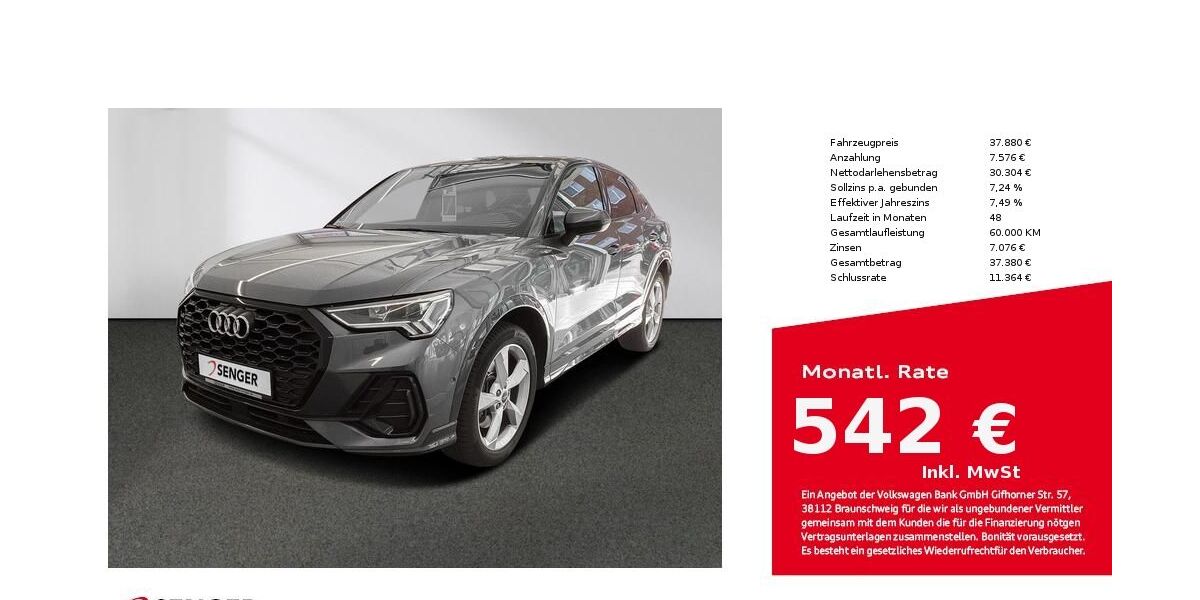 Audi Q3 66.648 km 37.880 &euro; Münster 48153