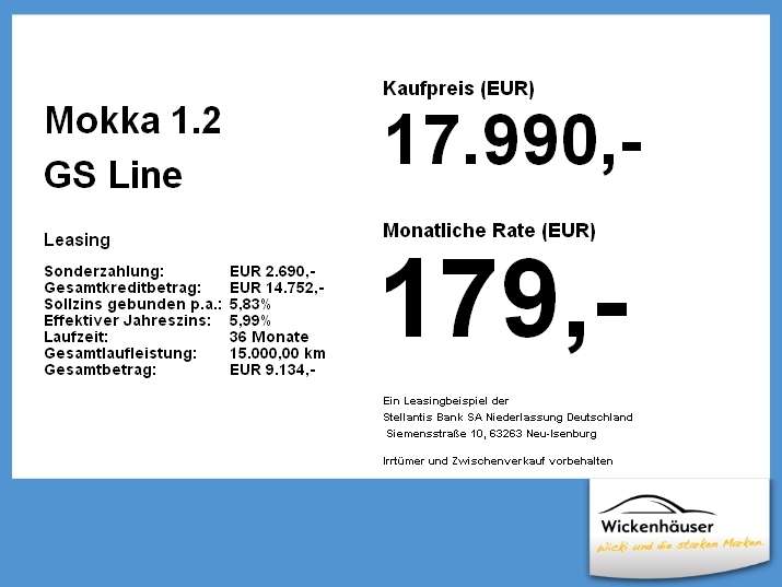 Opel Mokka 43.800 km 17.990 &euro; Dachau 85221
