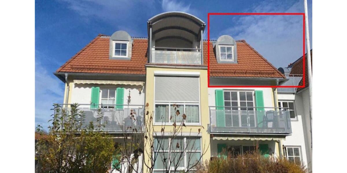 Dachgeschoßwohnung Augsburg Universitätsviertel - 2 Zimmer, 53 m&sup2;, 200.000&euro; | Angebot:25930406