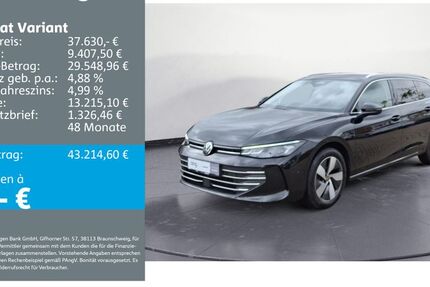 VW Passat Variant 8.700 km 37.260 € Freiburg 79115