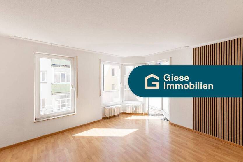 Sofort verfügbar: 2-Zi-Wohnung mit Balkon in Cannstatt