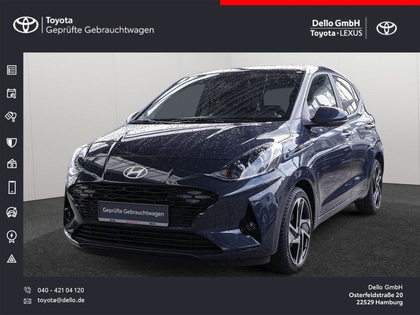 Hyundai i10 2.444 km 19.490 € Hamburg 22529