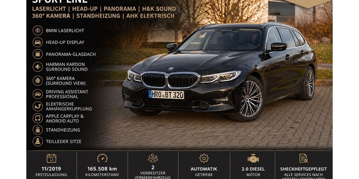 BMW 320 165.508 km 18.900 &euro; Kritzmow 18198
