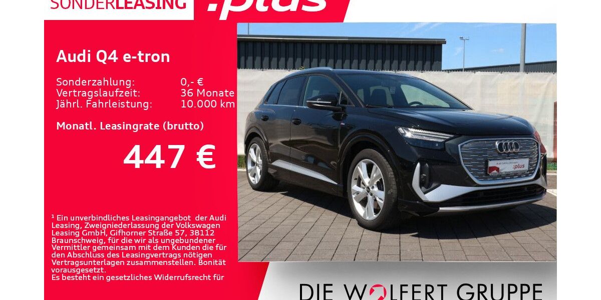 Audi Q4 e-tron 17.358 km 33.780 &euro; Großwallstadt 63868