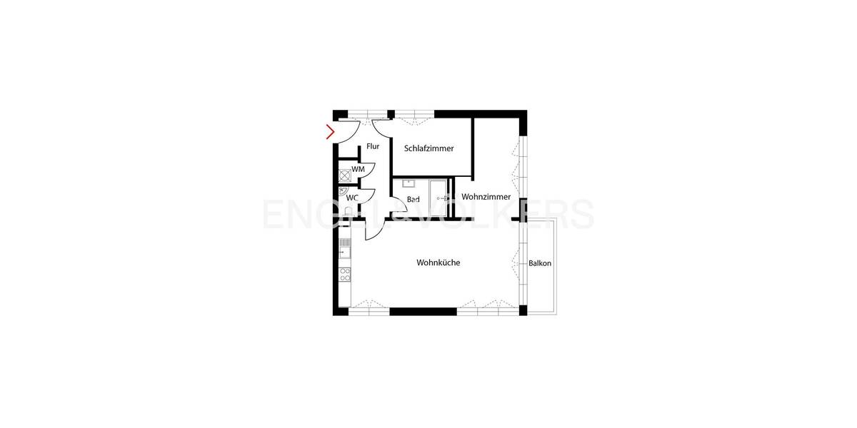 Etagenwohnung Neuruppin - 2 Zimmer, 78 m&sup2;, 449.000&euro; | Angebot:25749357