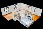 Moderne 2 Zimmer Wohnung mit Traumgarten & Garage in ruhiger Lage