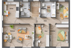 Bungalow Ohrdruf - 4 Zimmer, 108 m&sup2;, 330.670&euro; | Angebot:25822626