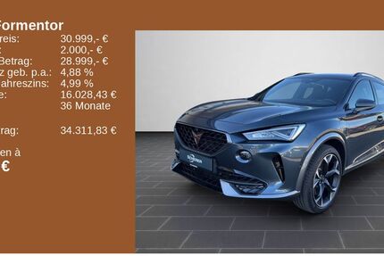 Cupra Formentor 33.710 km 30.700 &euro; Kaiserslautern 67657