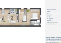 Wohnung zum Mieten in Heilbronn 1.140 € 75.1 m²