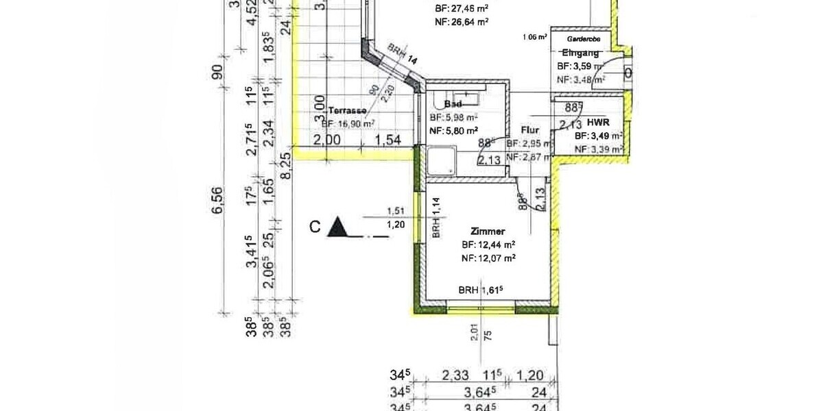 Neubau Fertigstellung Juni 2026 moderne Technik, Aufzug Rollläden + Stellplatz - Mehrfamilienhaus, Wohnhaus Weyhe | Angebot:24214456